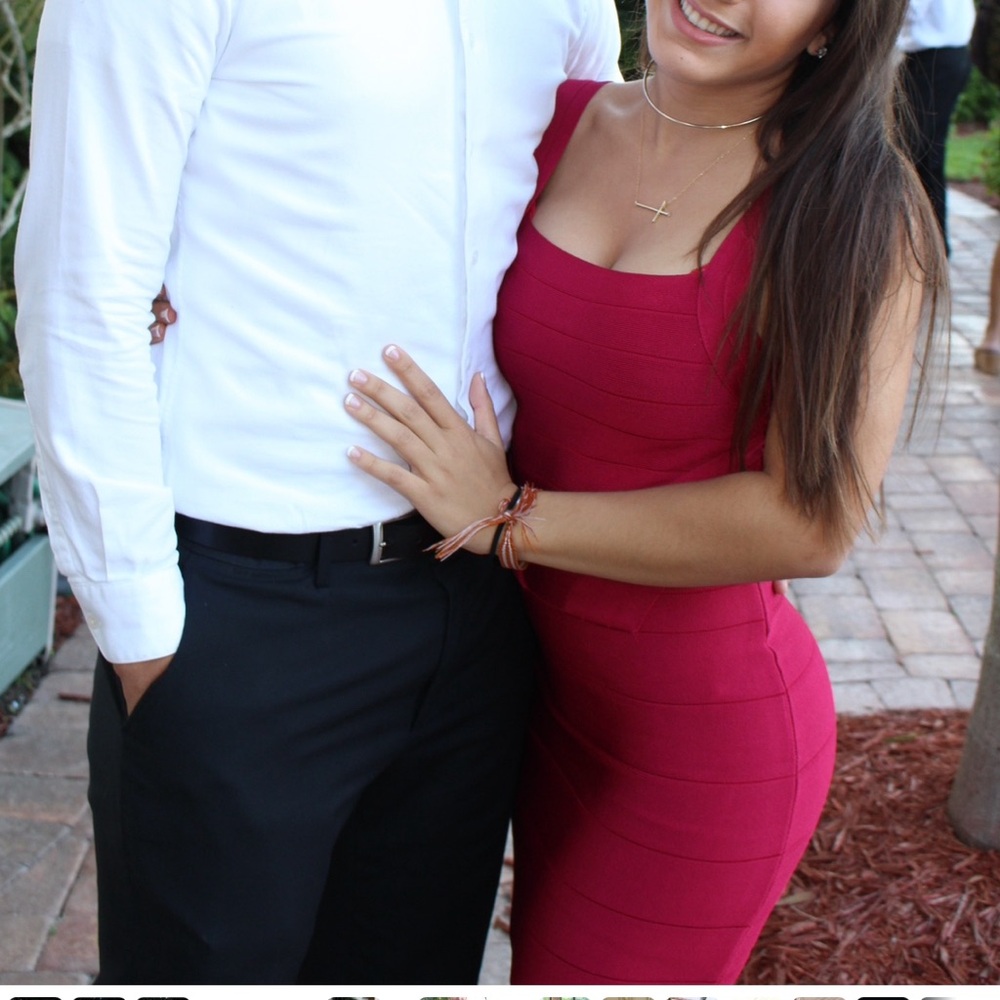 Red Bebe Dress